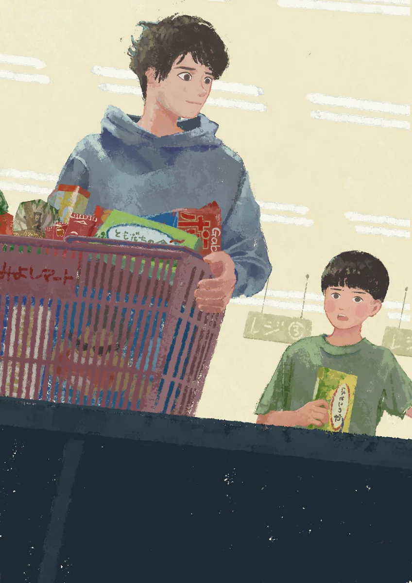 「大人になったら、こんな事できるんだよ」たしかにできます。おかしのおいしさはこどもの頃と一緒かな？