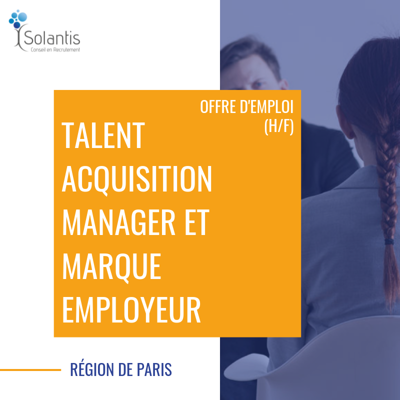 SolantisCabinet's tweet photo. [JOB 💼]
La #teamsolantis recherche son futur Talent Acquisition Manager &amp; Marque Employeur !
Envie de rejoindre l'équipe ?
Postule ! ⬇
https://t.co/qPY1UQNkr6

#newjob #careers #recrutement #talentacquisitionmanager #paris #digital #IT #humanresources #CDI https://t.co/9Y4zTnOMUD