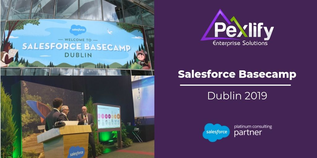 pexlify's tweet photo. Pexlify are delighted to have been a Platinum Sponsor at Basecamp Dublin. An action-packed day full of innovation, inspiration and learning. We've shared an overview of the day in our recent post. #Pexlify #Salesforce #SalesforceBasecamp https://t.co/P6oc8TyJkZ