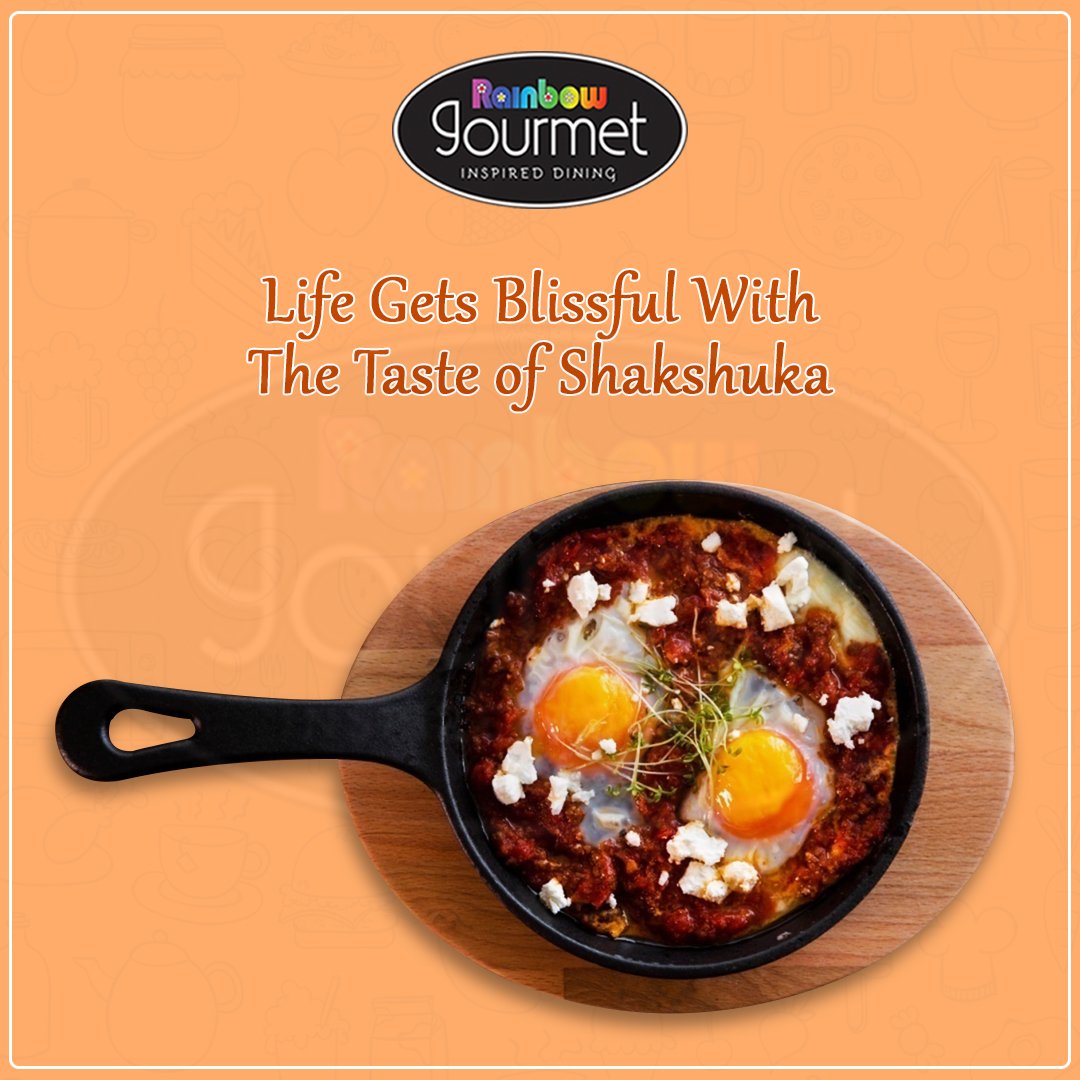 rainbow_gourmet's tweet photo. Life gets blissful with the taste of Shakshuka from Rainbow Gourmet

🖥 https://t.co/vAeuINH93D
☎ +971 4 880 5980 ☎ +971 552936468
https://t.co/H3y1pjsRhp
#RainbowGourmet #Shakshuka #ShakshukaRecipe #Dubai #MysearchUAE #Food #UaeRestaurants #UaeFood #SharjahFoodie #DubaiFood https://t.co/C8745iYJrY