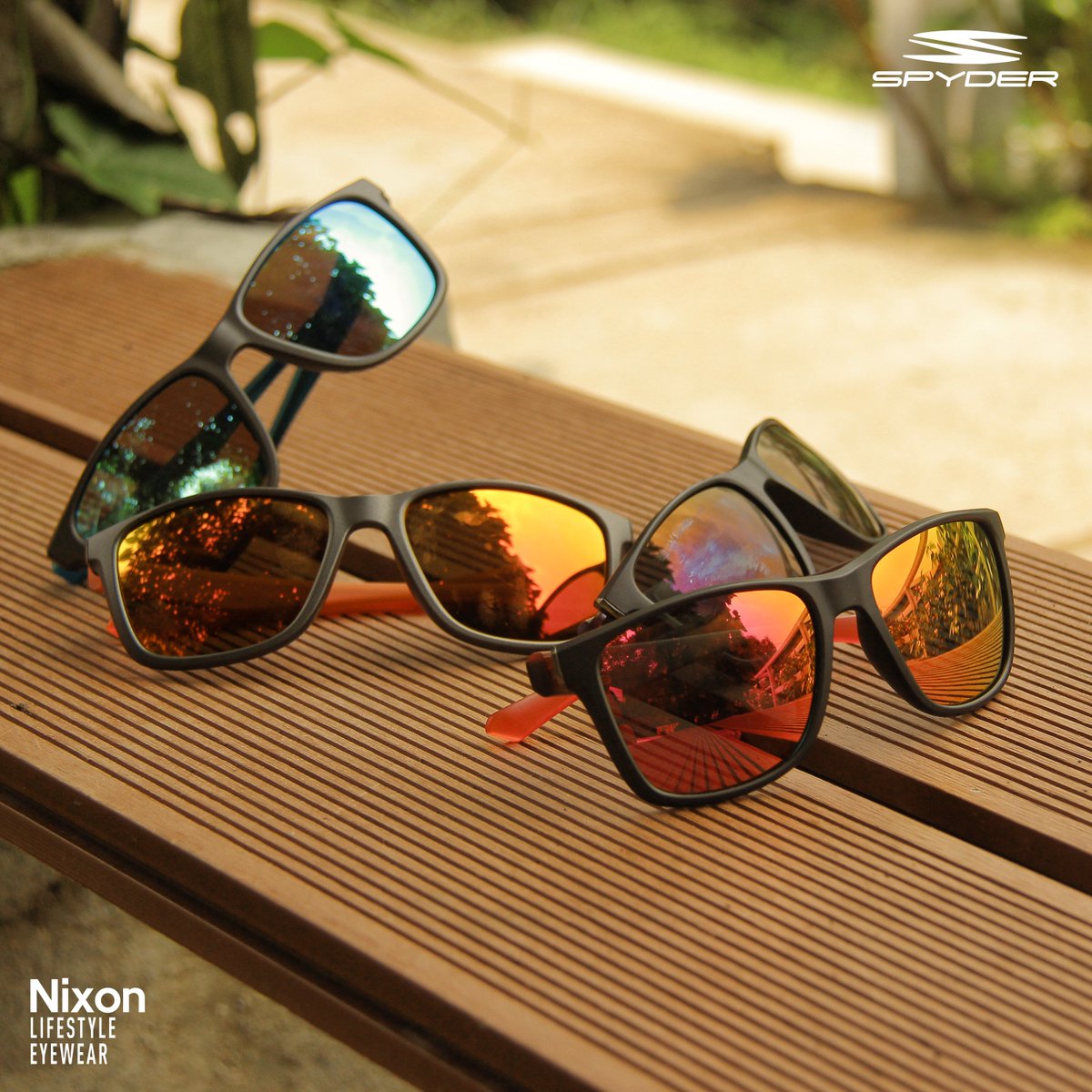 TeamSpyderPH's tweet photo. Nixon : Lifestyle Eyewear

SRP:
With Polarized Lens: Php 1295
With Polycarbonate Lens: Php 1195

FEATURES:
Grilamid Frames (tough and flexible)
Polarized Lenses
High Impact Resistant

Available only at the physical stores, contact us at https://t.co/T8xbVApPwX https://t.co/wxa7AtByEC
