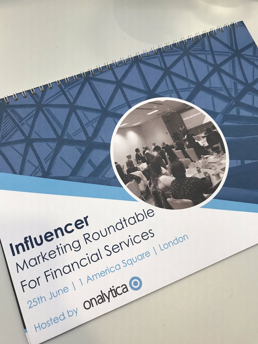 IrenaAndrisevic's tweet photo. Spending this morning at @Onalytica #IMRoundtable. Some amazing insight into #influencermarketing, strategy and partnerships! https://t.co/bP4DIe6uA1