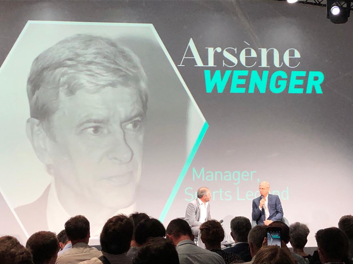 « Tu as gagné quand ton projet devient le leur [...] Dans notre métier, il ne faut pas perdre souvent car tu n’as pas le temps d’apprendre longtemps » <a href="/ArseneWenger__/">Arsene Wenger</a> à <a href="/USIEvents/">USI Events</a> #USI2019  👏👏