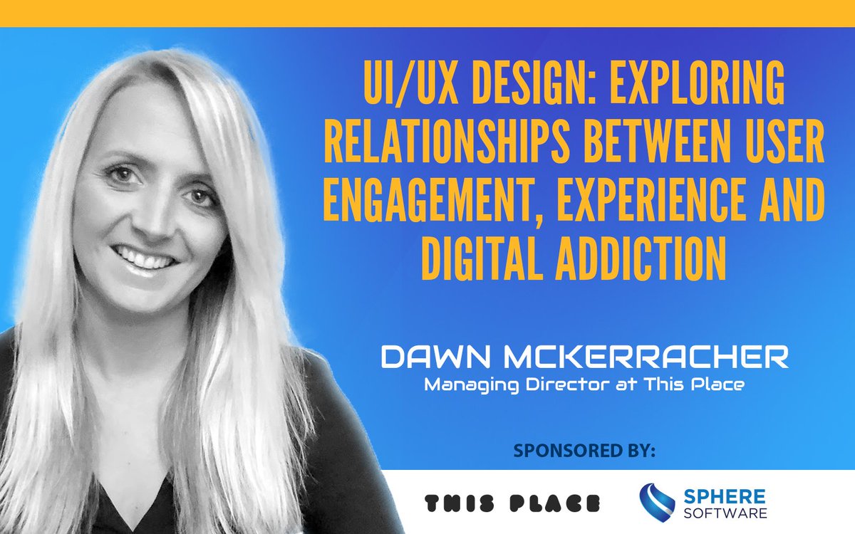 TechDebatesOrg's tweet photo. Join us at TechDebates and let’s explore Relationships between User Engagement, Experience, and Digital Addiction with Dawn McKerracher, Managing Director at This Place, at the London Tech Debates on 25th of June.

https://t.co/QyAC5cLPVM

#techdebates #thisplace #london #design https://t.co/n0Z6Vry7dd