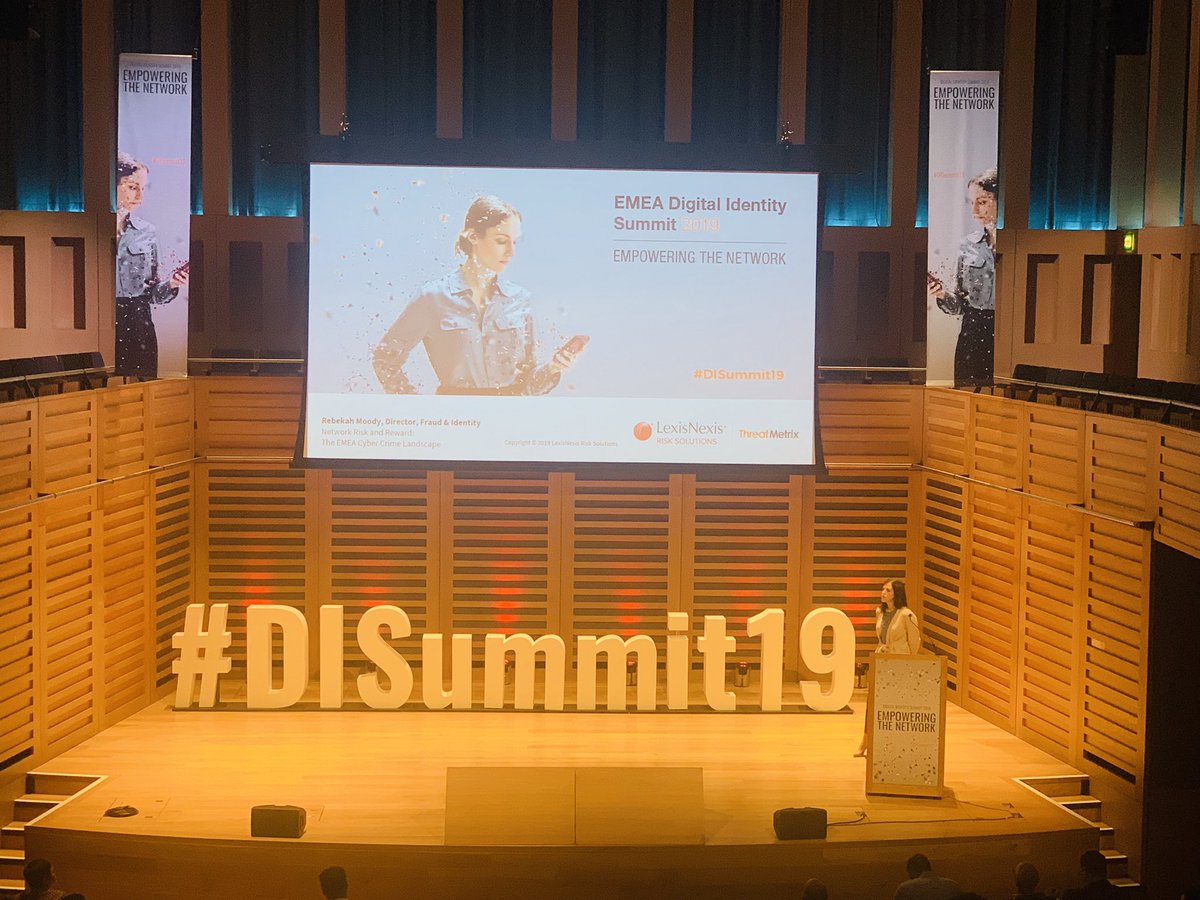 Sinéad Mooty (@sineadmootytm) on Twitter photo Next up is Rebekah Moody, Fraud & Identity Director <a href="/LexisNexisRisk/">LexisNexis Risk</a> at the #DISummit19 <a href="/ThreatMetrix/">ThreatMetrix—now LexisNexis® Risk Solutions</a> Next up is Rebekah Moody, Fraud & Identity Director <a href="/LexisNexisRisk/">LexisNexis Risk</a> at the #DISummit19 <a href="/ThreatMetrix/">ThreatMetrix—now LexisNexis® Risk Solutions</a>