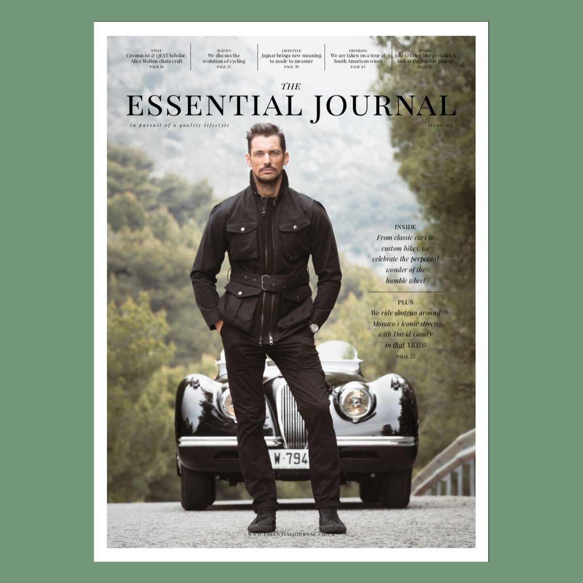 It's here! 

Our wheels issue of the #essentialjournal has just pulled up, so join us for the ride and pick up your copy today from your local stockist.  

Visit our Instagram for sneak peeks at what EJ46 contains, @essentialjournal