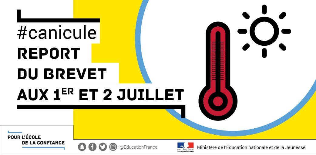 ⚠️Outre les motifs réglementaires habituels, à titre exceptionnel, les justificatifs de départ en vacances ou obligations liées à des organisations familiales, séjour linguistique, colonie de vacances ou autre, pourront être acceptés.
+ d'infos education.gouv.fr/cid2619/le-dip…