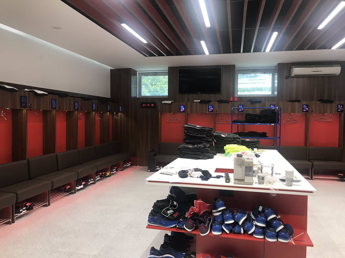 AhmedMahloof's tweet photo. Visited the Sports Center of The Football Association of Serbia @FSSrbije. A huge and impressively well equipped facility. Will discuss with the Serbian Sports Minister on the possibility of our National Football Team camping here. https://t.co/nQJegbQtyM