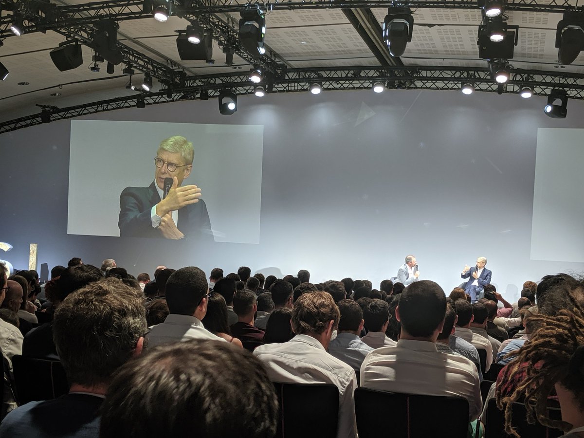 "En 2013, j'ai racheté une société de Los Angeles spécialisée dans la #data afin d'analyser tous les matchs. Je l'ai rachetée pour que les autres clubs n'aient pas accès à ces données" Arsène Wenger #USI2019