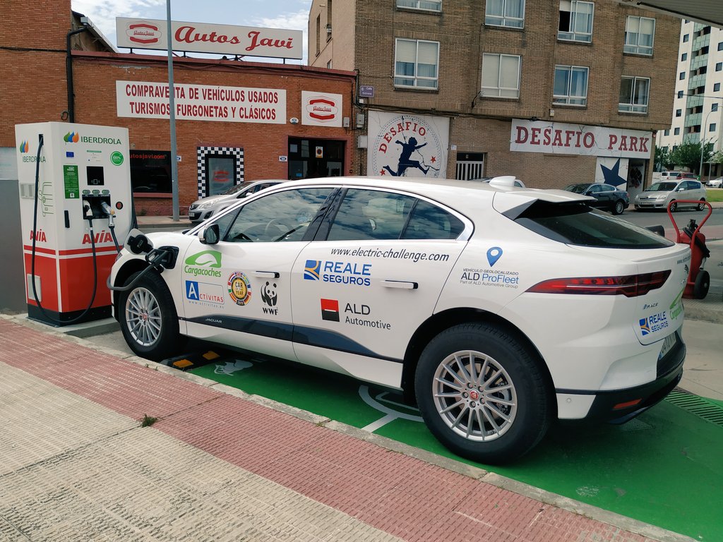Esta recarga rápida en #Logroño será la última de #ElectricChallenge... <a href="/iberdrola/">Iberdrola</a> no me falles ahora! Seguiré camino hasta Soria, Guadalajara y finalmente, MADRID!!
