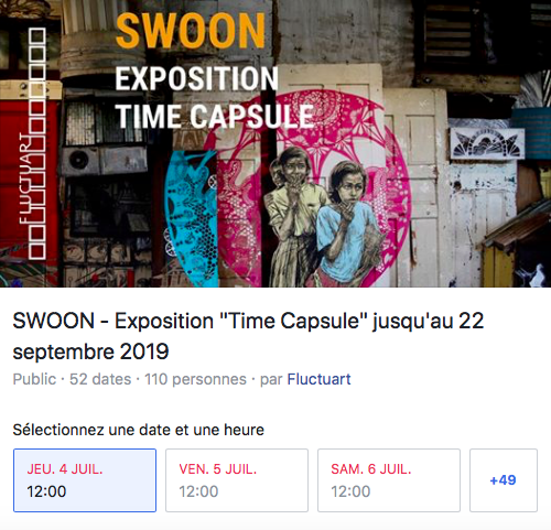 ArtistikGallery's tweet image. Le moment tant attendu est arrivé !! 🎉
-
Vous pourrez bientôt découvrir l'exposition de Swoon Studio sur @FluctuartP.
#fluctuart #art  #StreetArt 

facebook.com/events/3774232…