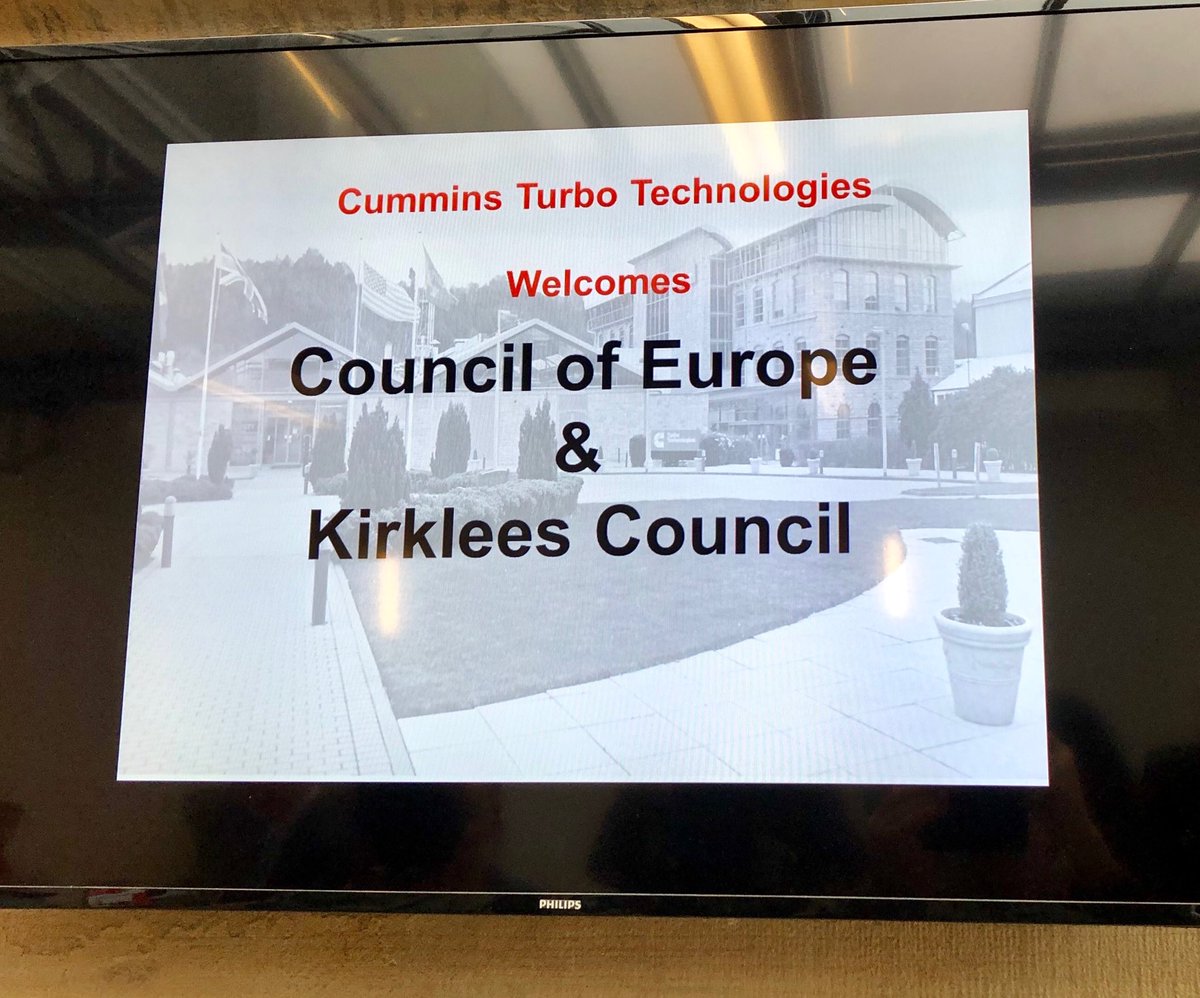 Today the Intercultural Cities ⁦@ICCities⁩ team is visiting <a href="/Cummins/">Cummins Inc.</a> a major industrial employer in Kirklees committed to inclusion. We share the same ethos: Diversity = Innovation = Prosperity.