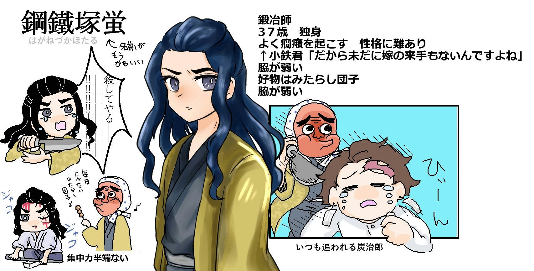 鬼滅の刃 鋼鐵塚蛍