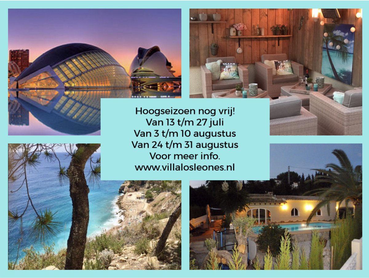 Hoogseizoen vrij! #spanje #zon #zee #strand #rolstoel 
villalosleones.nl