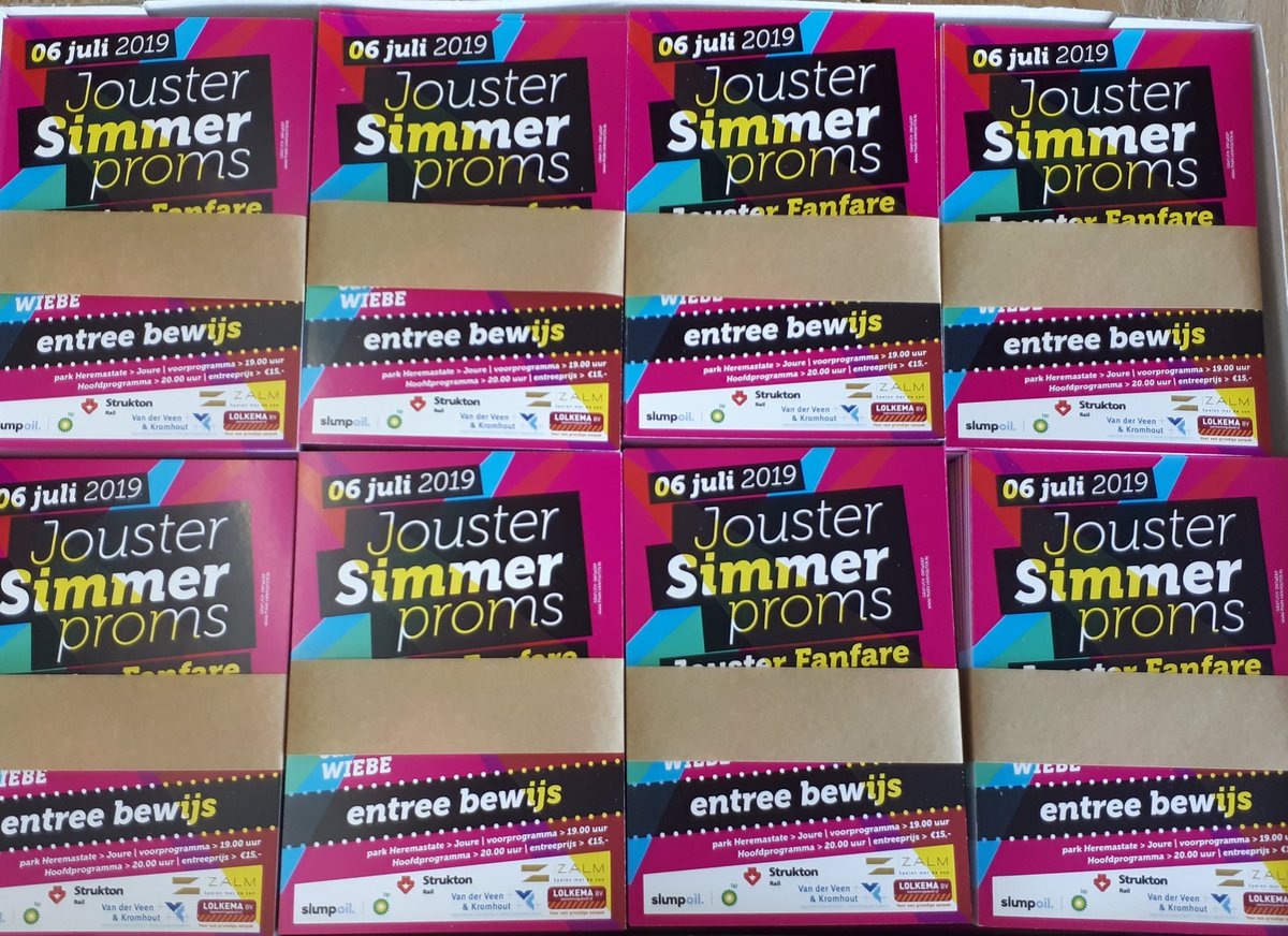 6 juli a.s Simmerproms in park Heremastate. Door <a href="/JousterFanfare/">Jouster Fanfare</a>, Gerrit Breteler, Jannie Brandsma, WIEBE, Hilde Hoekstra en <a href="/Toanhus/">CVK It Toanhûs</a> bands. Voorverkoop <a href="/PRIMERAJOURE/">PRIMERA JOURE</a>