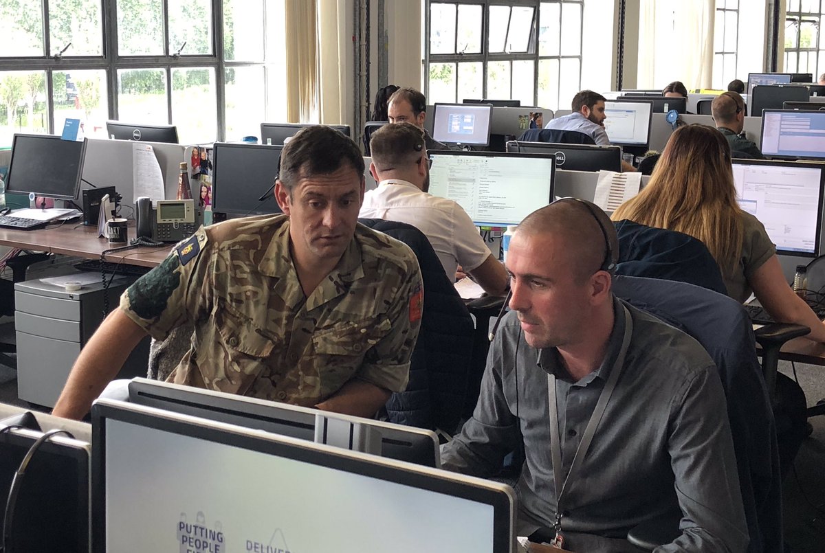 StuartJonesCX's tweet image. Fantastic to have @ArmySgtMajor Gavin Paton and @Home_Command visiting the @Ameyplc Customer Service Centre today, spending time with staff, helping to put into context how our services help soldiers #puttingpeoplefirst #creatingbettersolutions