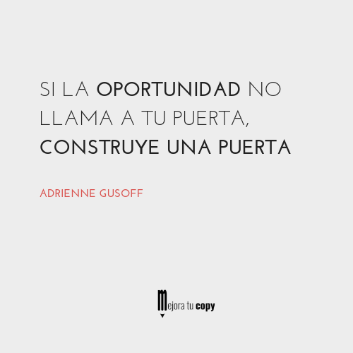 jdavidcanovas's tweet photo. No hacer nada no es una opción. Al menos, para lo que quieren conseguir su sueño.
⠀⠀⠀⠀⠀⠀⠀⠀⠀
Cada día tienes una nueva #oportunidad de construir esa puerta que te acerca al #éxito.
⠀⠀⠀⠀⠀⠀⠀⠀⠀
Gracias @AdrienneGusoff por regalarnos esta #reflexión https://t.co/JoBPCZe23s