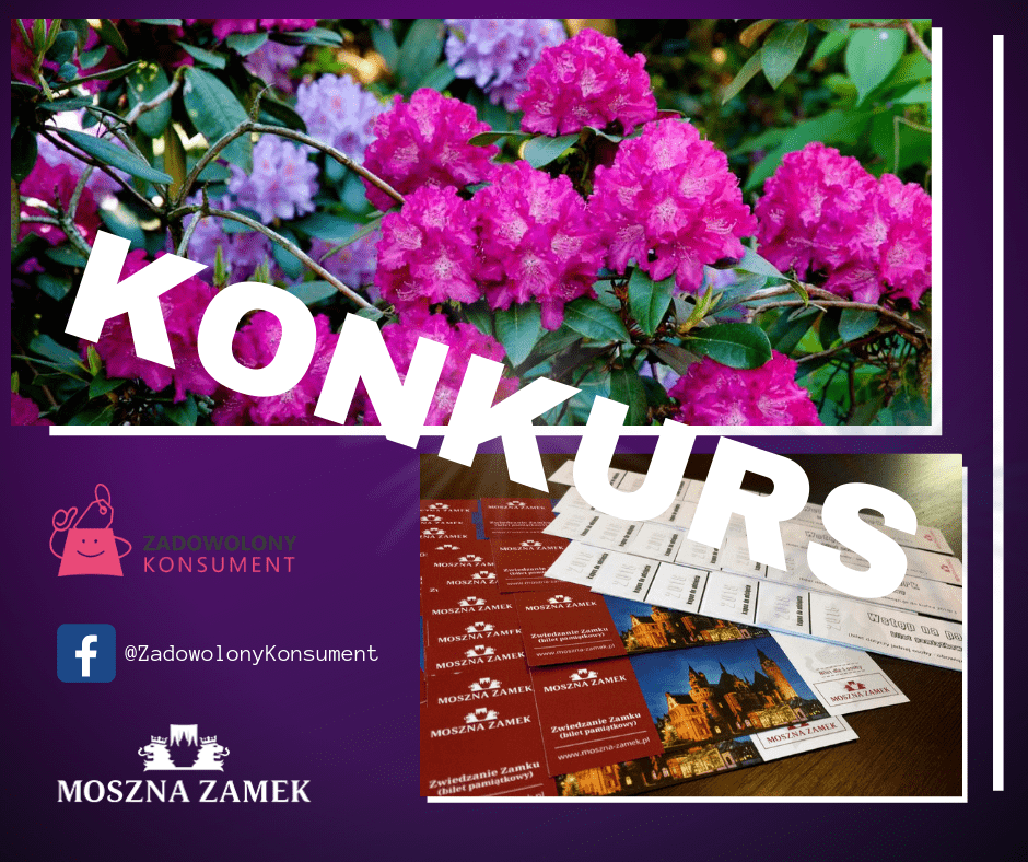 ZKonsument's tweet photo. Konkurs #WakacyjneWspomnienie, weź udział w zabawie i wygraj bilety do Zamku w Mosznej! 🥳🥳

✔️Więcej szczegółów znajdziecie na naszym fanpage’u:
https://t.co/PYke8XYbUr

#konkurs #zwiedzanie #zamek #nagrody #bilety #Moszna #zamekmoszna #wakacje #holidays #freetime #sunnyday https://t.co/nbQbW3uKeH