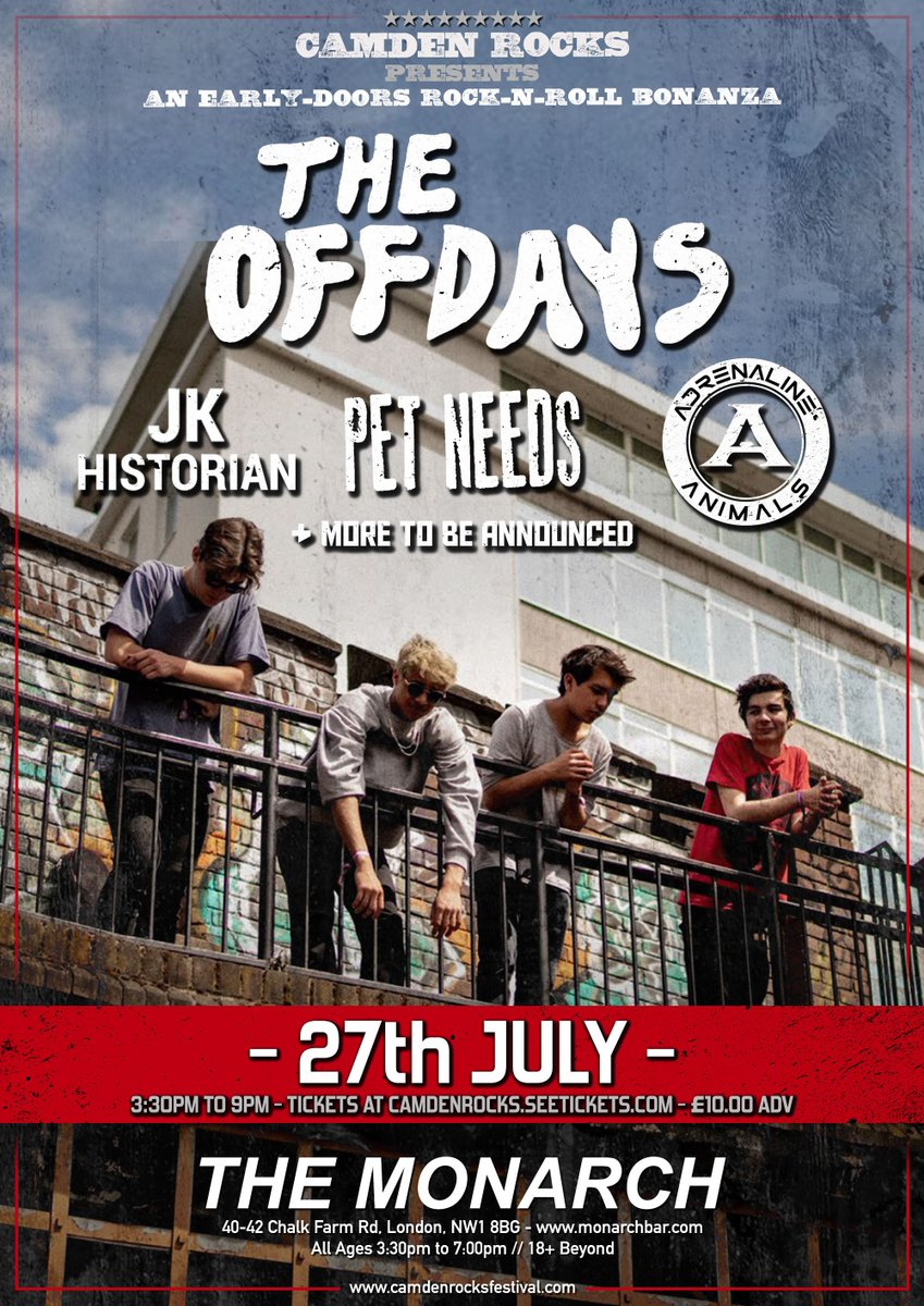 Camden Rocks Fest tweet media