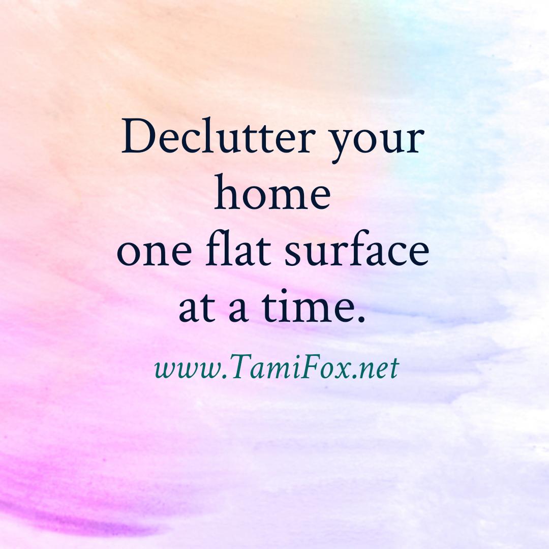 tami_fox's tweet photo. The relationship between getting rid of clutter and peace are discussed on my blog today. #flylady #peace https://t.co/XiqFvtGcI3 https://t.co/fEoomBmDtM