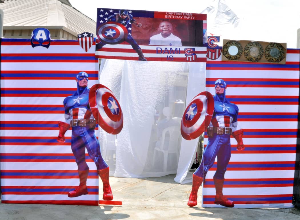 ChokszyEnt's tweet photo. Dami  party Entrance  was so exciting and eye catching, our guest had to look twice before coming in 😍😍. #captain_america  #theme_party #Dami_rocks_5
#dami_party #chokszy_kids_world #chokszy_event #event_planner #chokszy_kiddies https://t.co/aY7y2FUXCO