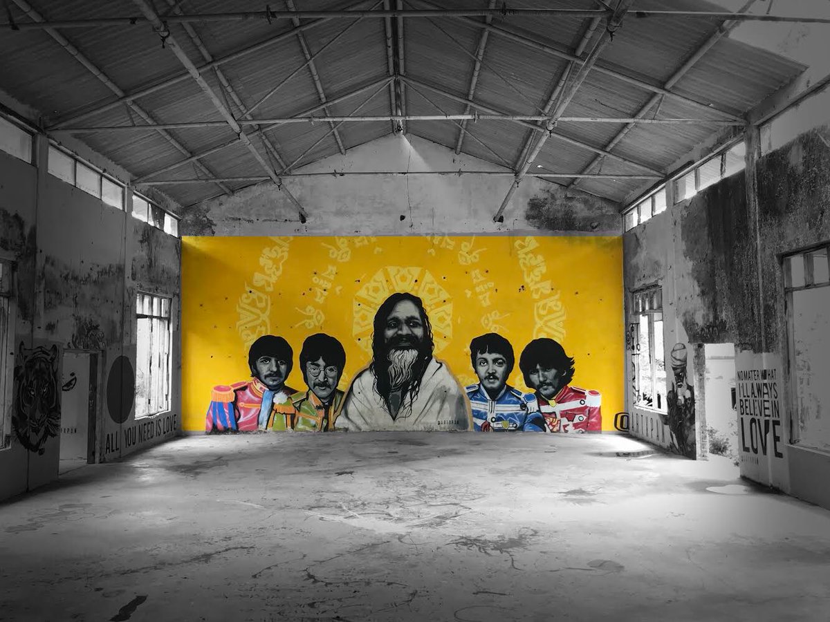 nsjeena's tweet photo. Beatles Ashram, also known as Chaurasi Kutia, is an ashram close to the north Indian city of Rishikesh in the state of Uttarakhand

#foothills #himalayas #ganges #best_place_visit #beatles_ashram_stay #nsjeena #mobilephotography https://t.co/0F9ybVuinO