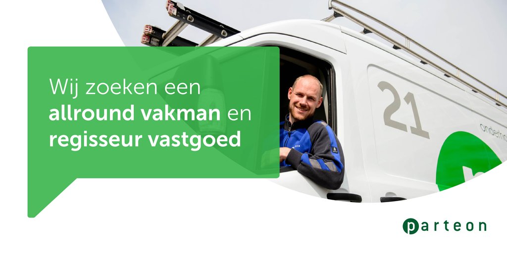 Met deze zomerse temperaturen is het verstandig om de zon te mijden. ☀️Vervelend? Nee hoor! Nu heb je mooi de tijd om onze nieuwe #vacatures te checken. Wij zoeken een Allround Vakman en Regisseur Vastgoed. 
parteon.nl/werkenbij/ 

#woningcorporatie #vakman #vastgoed #werkenbij