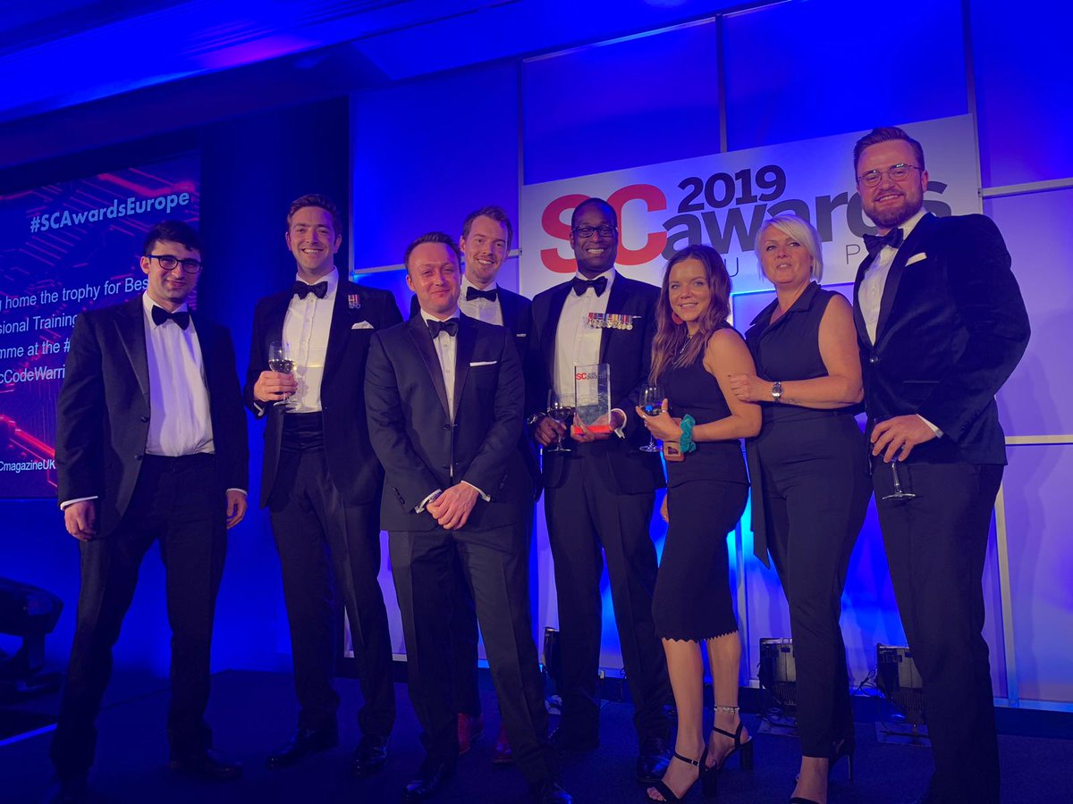 CybSafe's tweet photo. CybSafe are thrilled to have won Best Newcomer Security Company of the Year at the #SCAwardsEurope! Thanks to @SCmagazineUK for this great honour!

https://t.co/R5mF2Xwbig https://t.co/WG6rZ6OXjs