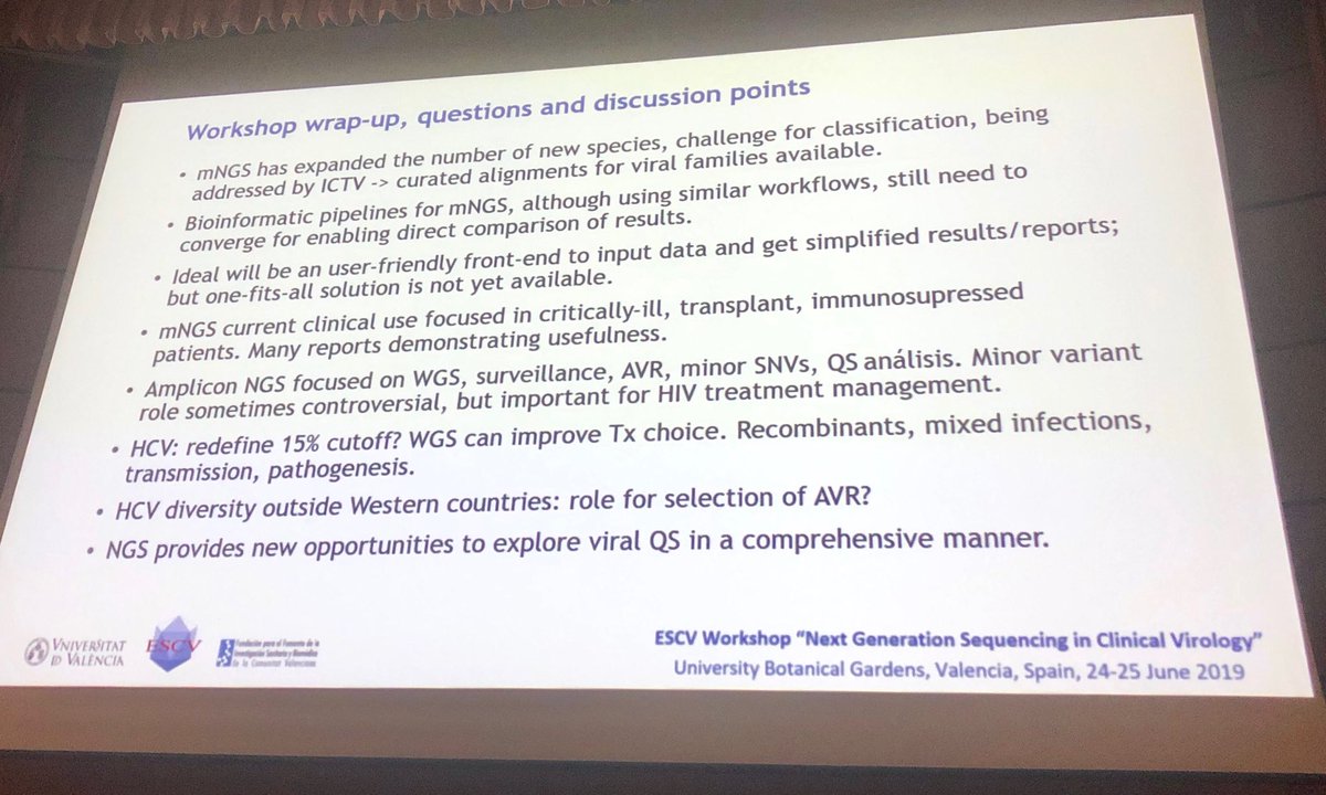 ESCVirology's tweet photo. #ESCV #ENNGS-Lopez Lobrador: wrap up slide 2 https://t.co/Yf7qwFVim0