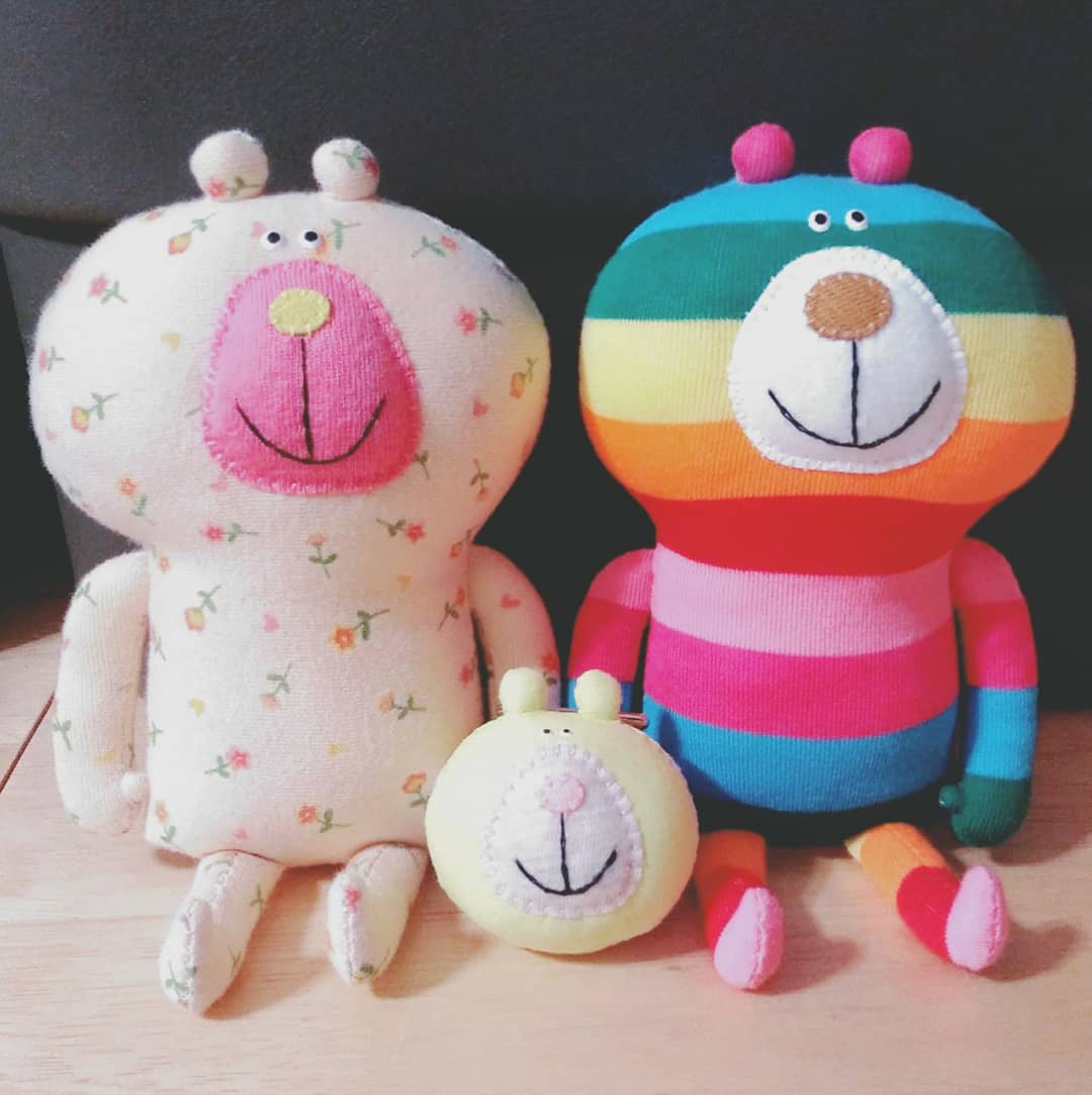 半年もかけて「カラフルでポップなクマを作ってほしい」というオーダー