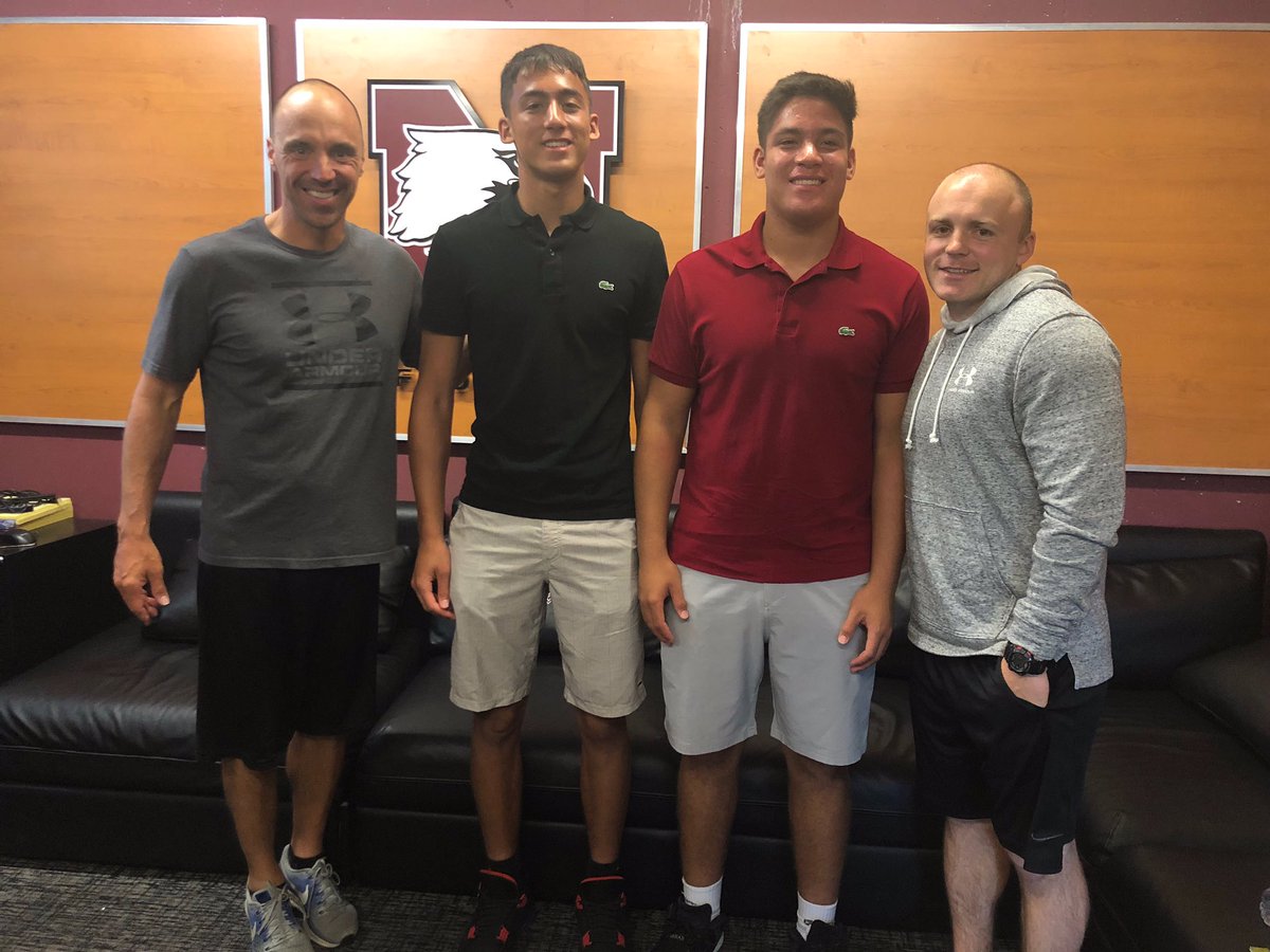 Thanks <a href="/coachptaszek/">coachptaszek</a>, <a href="/CoachSBrady/">Scott Brady</a> and the coaching staff for hosting my brother <a href="/IsaacSardo/">Isaac Sardo</a> and I for an unofficial visit. <a href="/Marauderftbl/">McMaster Football</a>