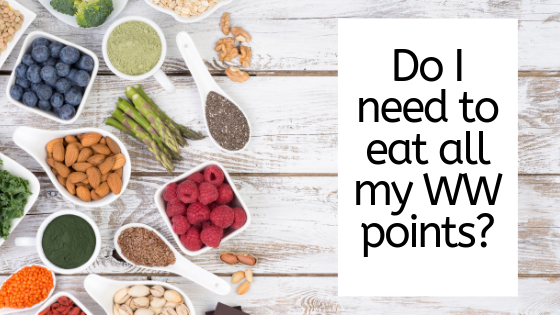 Do I Need To Eat All My Weight Watchers Points? slapdashmom.com/do-i-need-to-e…