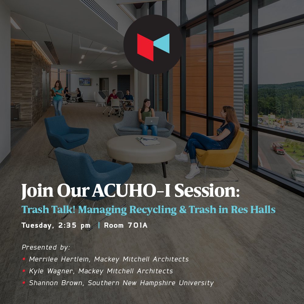 Attending <a href="/ACUHOI/">ACUHO-I</a> Conference today? Come talk trash with us! Housing maintenance is a challenge worthy of ongoing discussion. Please join us for Part 3 in a series of fun and interactive conversations focusing on res hall maintenance. @h_merrilee #ACUHOI