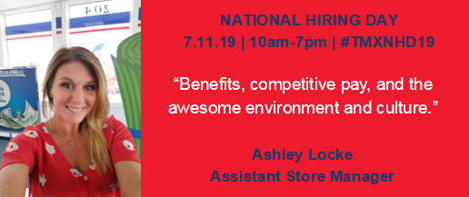 If you weren’t already sold on the Company prior to attending National Hiring Day last year, did something that day make you want to join the team? Join us this year on July 11, 10am-7pm for open interviews! #TMXNHD19