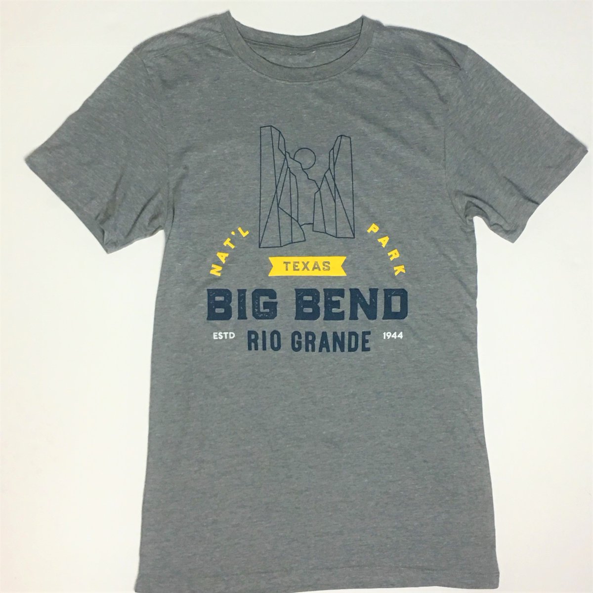nofineprintcc's tweet photo. @BigBendNPS is featured on the latest shirt to drop in the store as part of the No Fine Print State and National Park Series, designed by @carlykoerner!!  https://t.co/6bPAKKZwKY https://t.co/k5Og0TCO7l