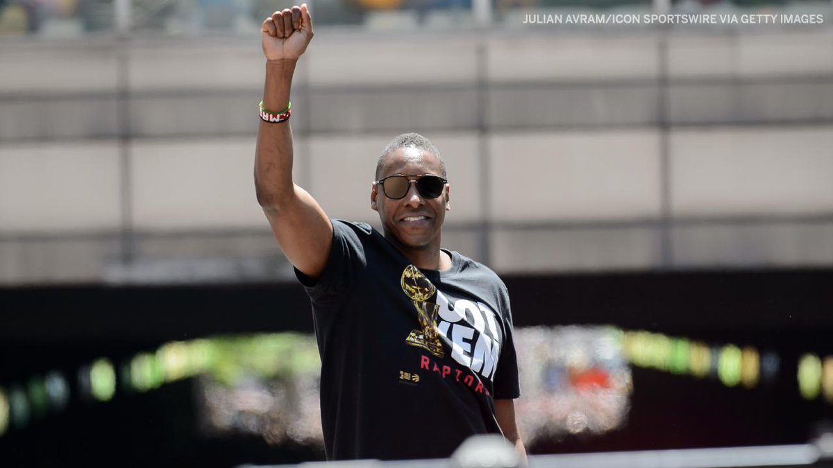 ESPNNBA's tweet photo. "I love it here. My family loves it here. ... I want to win more ... In my mind, I'm here."

Raptors president of basketball operations Masai Ujiri says he's staying with the team he helped build into an NBA Champion. https://t.co/VophZTPzDD
