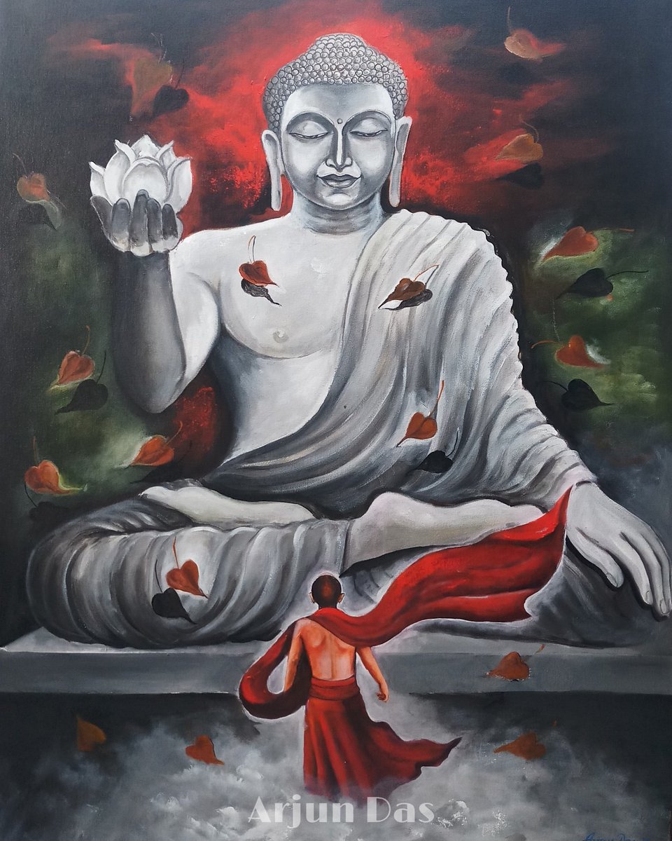 dasjsr's tweet photo. My new #buddhapainting
#devotionofbuddha #acryliconcanvas #lordbuddha🙏 #buddhist #monk #artforthehome #art #artist #onlineartgallery #artbuyersnetwork #artbuyer #homedecoration #peaceofmind
#basedartwork #streetart #grafficart #visualart #bestcollegeart #artzolo https://t.co/PrlK7E8Vtj