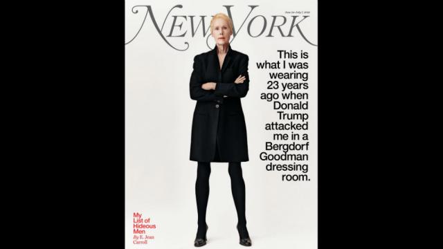 thehill's tweet photo. E. Jean Carroll says she's received death threats since making allegations against Trump https://t.co/wCgY9x44b3 https://t.co/K4eUNaOKus