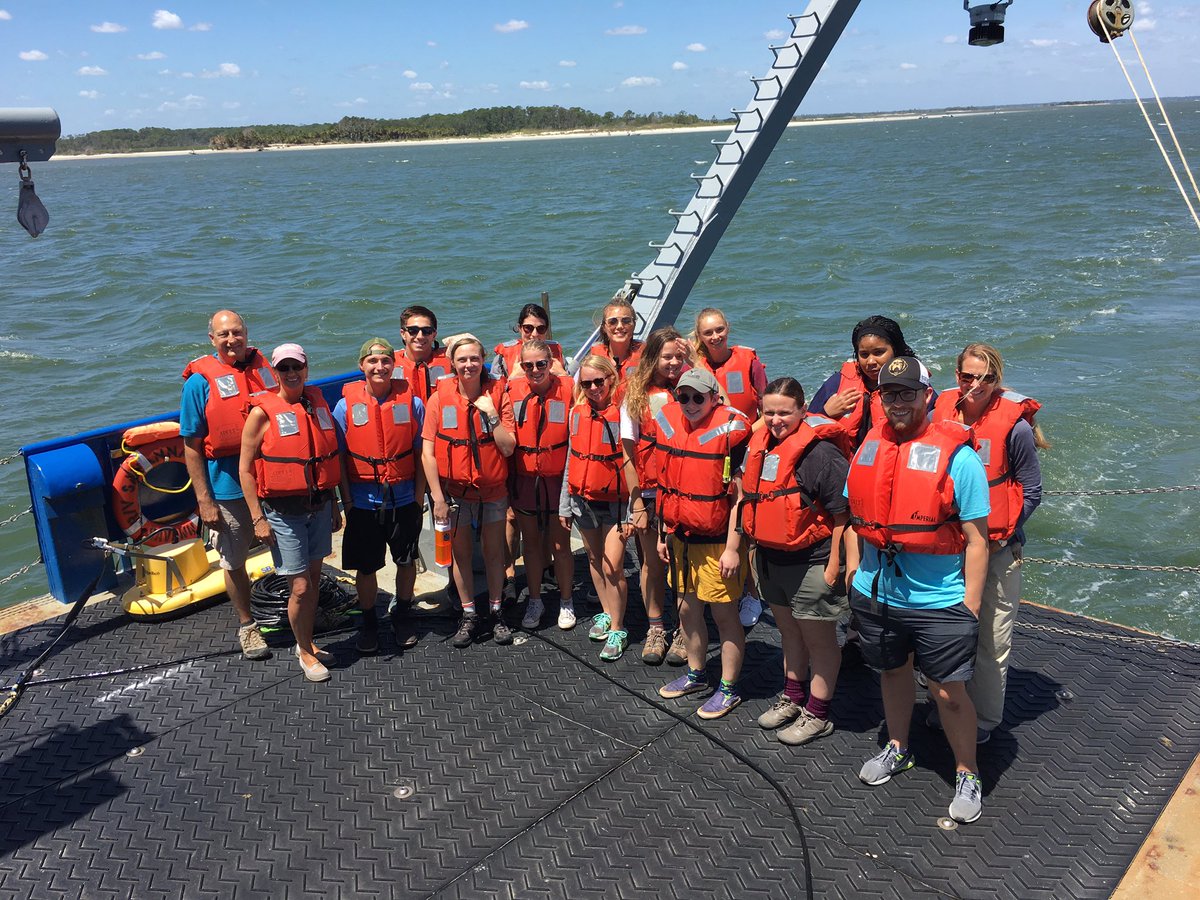 BEAMS_Doc's tweet photo. Safety drills completed!  @CofCSSM @CofCHsu @cofcgeology https://t.co/NXlXOeu5CK
