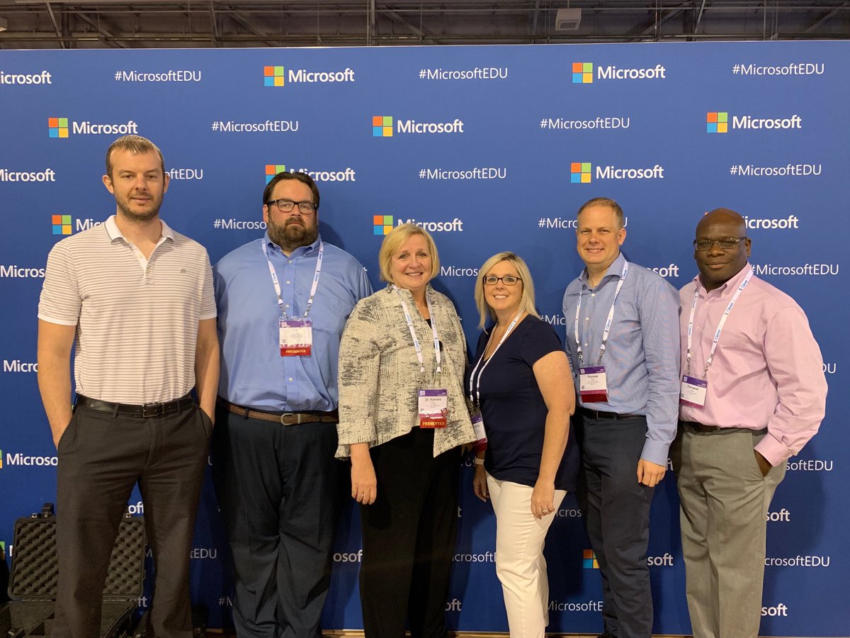TammyCaraker's tweet photo. CCPS staff hard at work to ensure student success #ISTE19 ⁦@collierschools⁩ ⁦@CCPSSchoolOps⁩ ⁦@CCPSTitle1⁩ https://t.co/NwOiOHLtuE