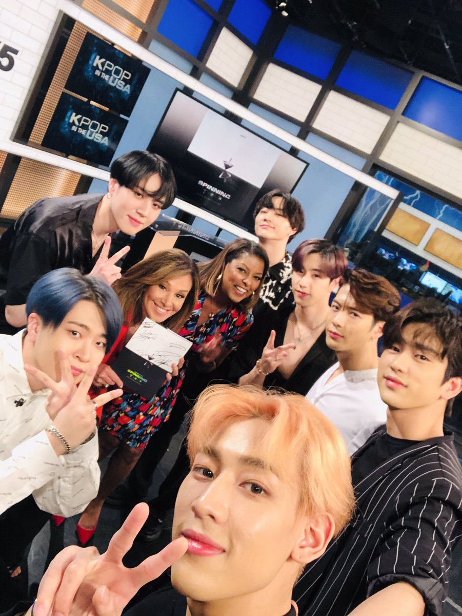 GOT7 2019 WORLD TOUR 'KEEP SPINNING' IN NEW YORK
: WITH @Fox5ny GOOD DAY NEW YORK

Thank You!
@rosannascotto @loristokes

#GOT7 #갓세븐
#GOT7_SPINNINGTOP
#GOT7_BETWEEN_SECURITY_AND_INSECURITY
#GOT7_ECLIPSE
#GOT7WORLDTOUR
#GOT7_KEEPSPINNING
#GOT7onGDNY