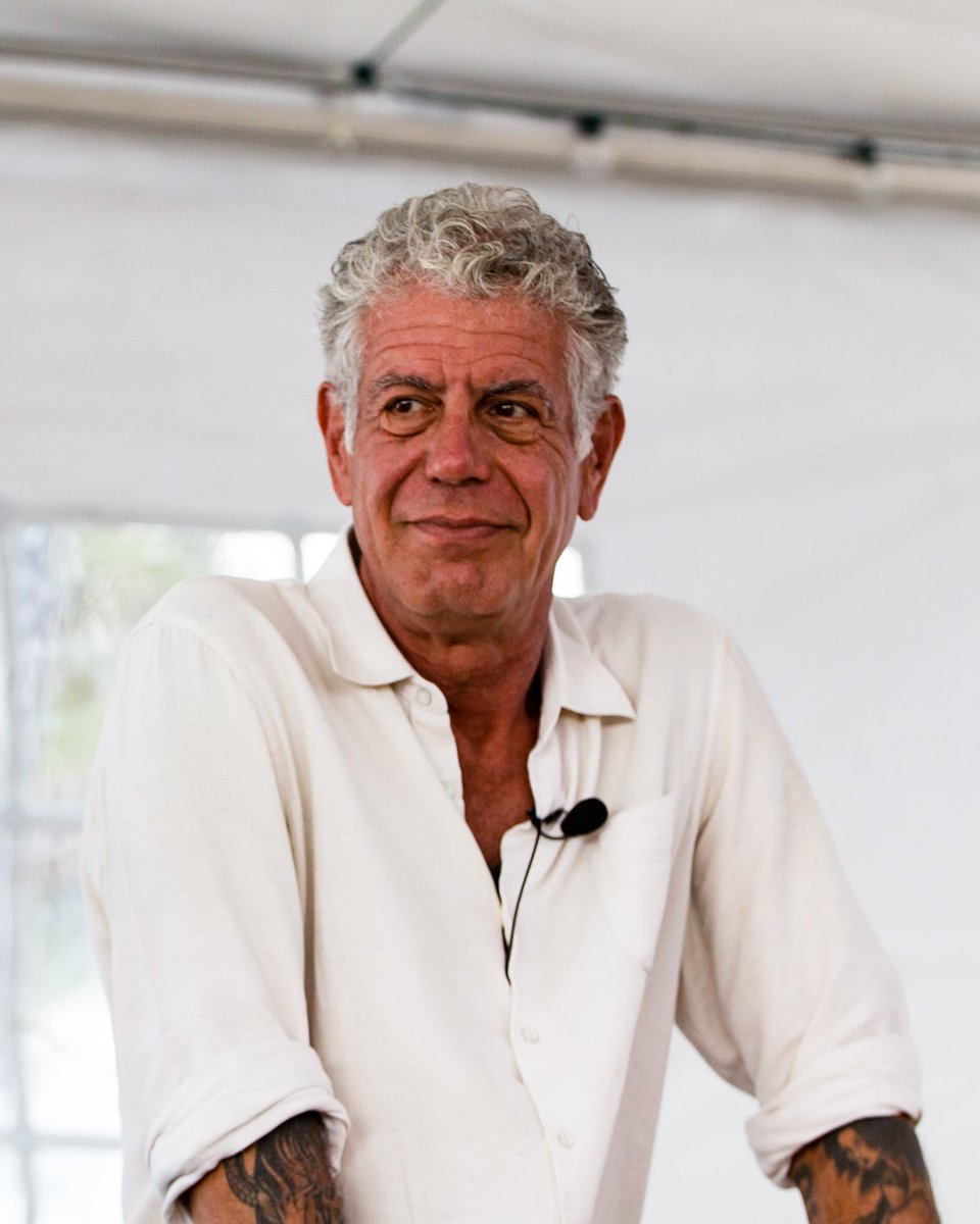 Remembering Chef Bourdain today. His Insight and candor is deeply missed. #bourdainday #caymancookout