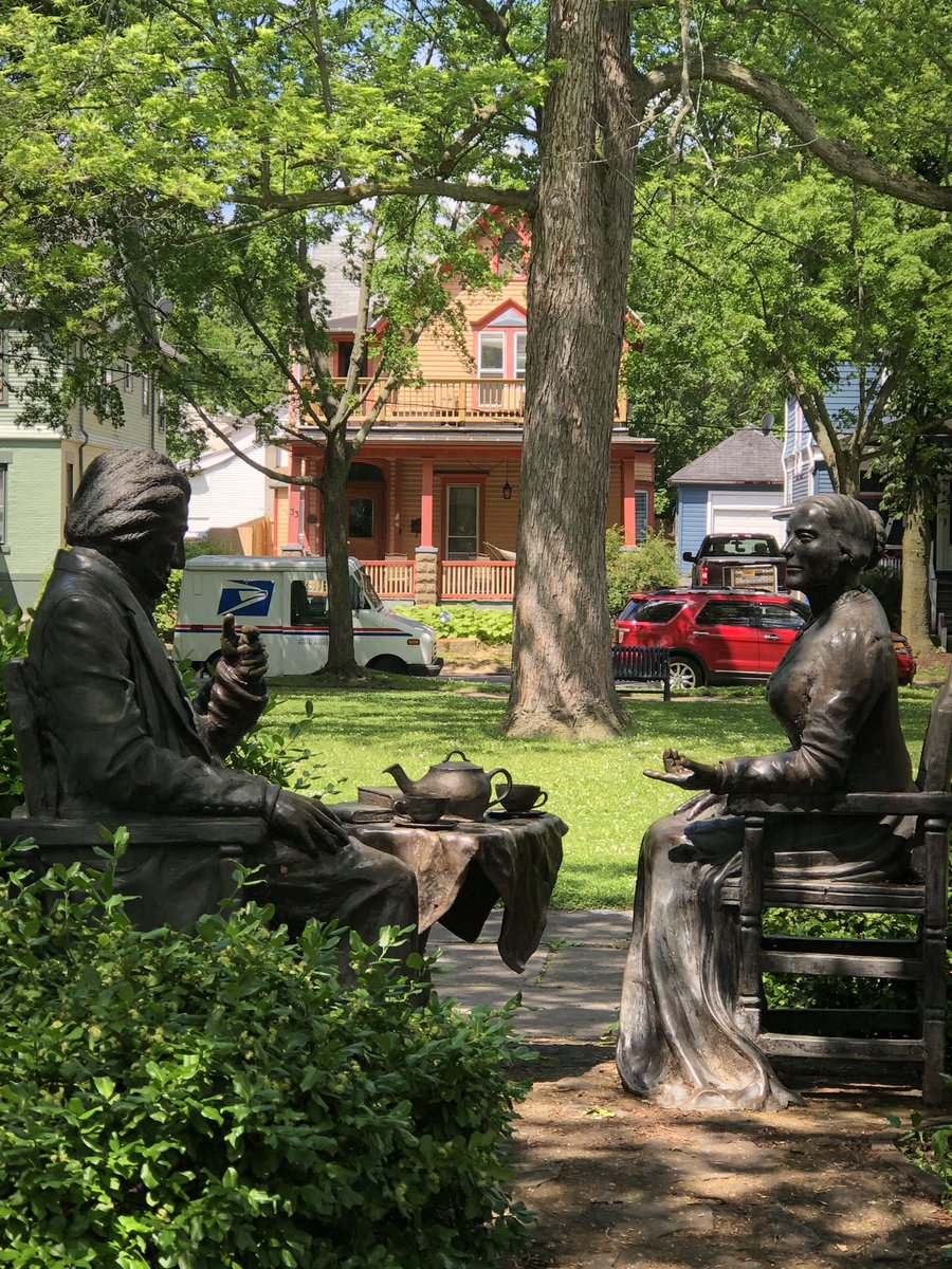 ValVerdeAASC's tweet photo. Relationships matter...Fredrick Douglas and Susan B. Anthony recognized this then worked together to make changes. #LetsHaveTea #FootstepsToFreedom https://t.co/xk1vNckSpa