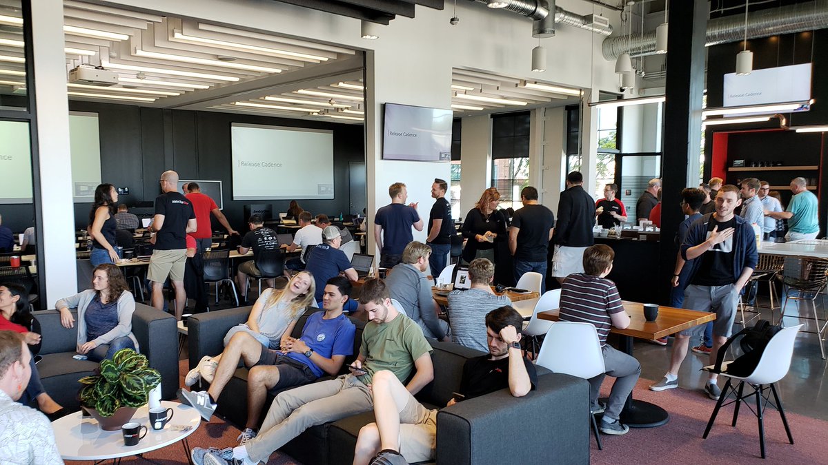 SQLsensei's tweet image. The LAB @SentryOne is bustling today with the global engineering team in the house for the Quarterly Tech Review. Some big things still to come in 2019!