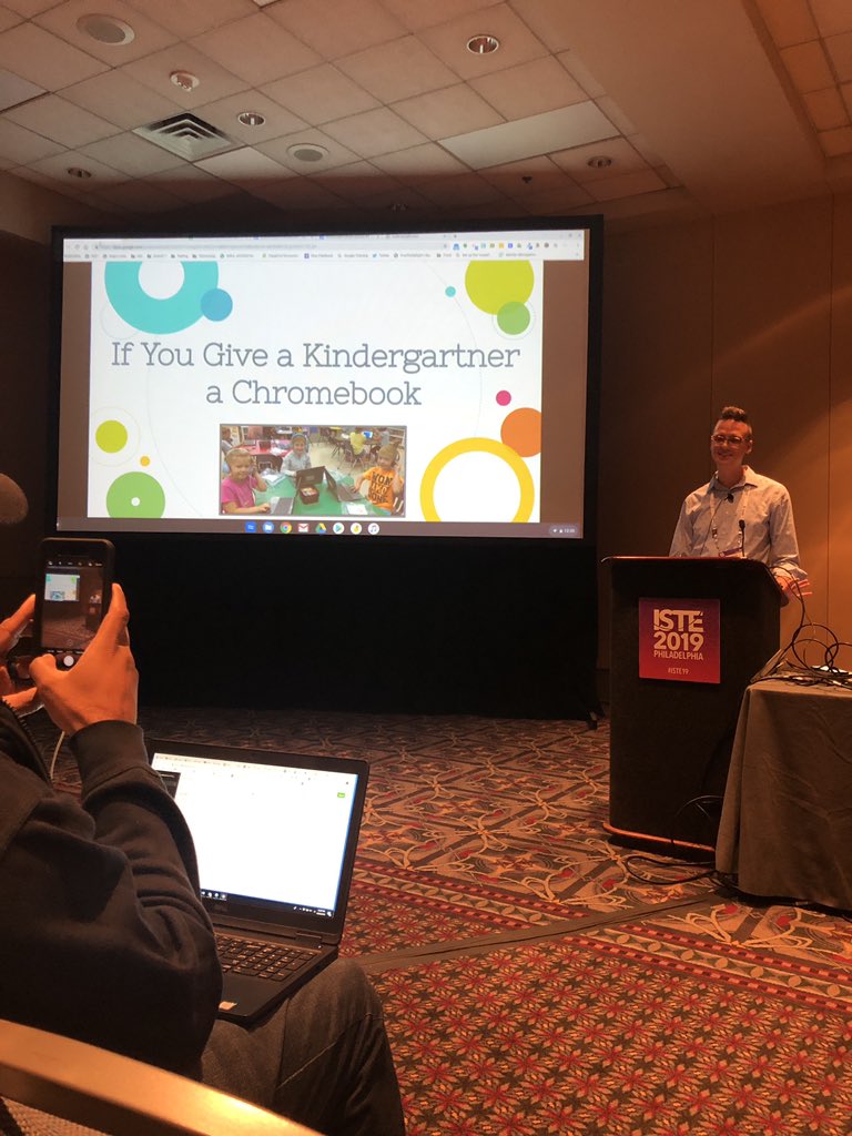 mrscatchison's tweet photo. Prepping for next year! #ISTE19 #WEareCHPS https://t.co/4cbo848uZL