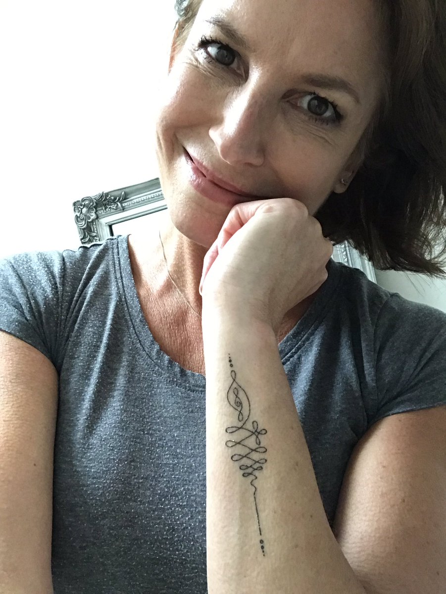 So this happened! The tattoo I promised to get, a #unilome - The unalome  symbol represents the path to enlightenment in the Buddhist culture. The  spirals symbolize the twists \u0026 turns in, image size:901x1200