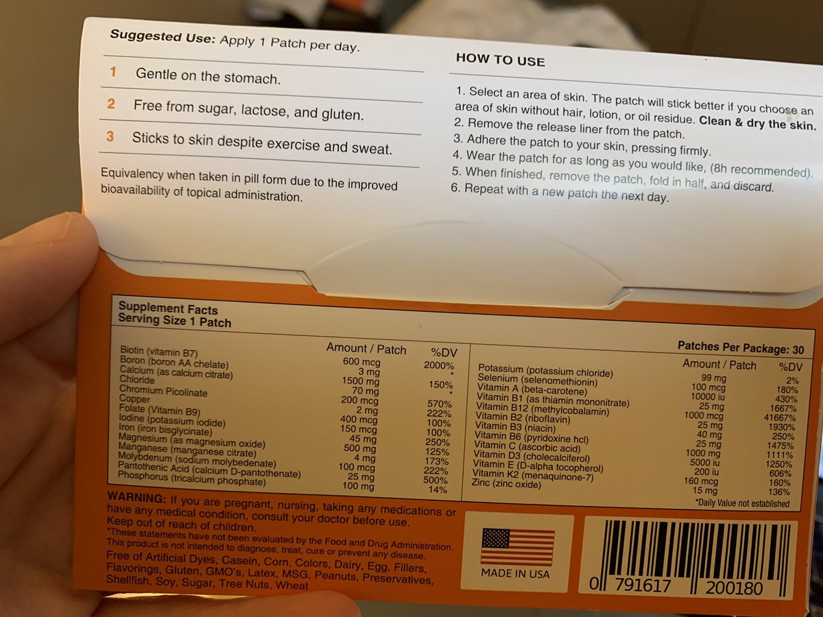 Mags3333's tweet image. A little more info info about these patch vitamins. #bariaticpal #patchaid #bariatric #vsg #verticalsleeve #lifesavers
