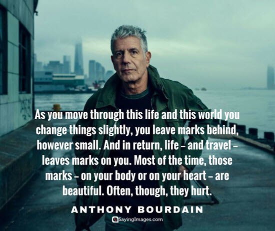 I miss his voice. Happy Birthday Anthony Bourdain.  