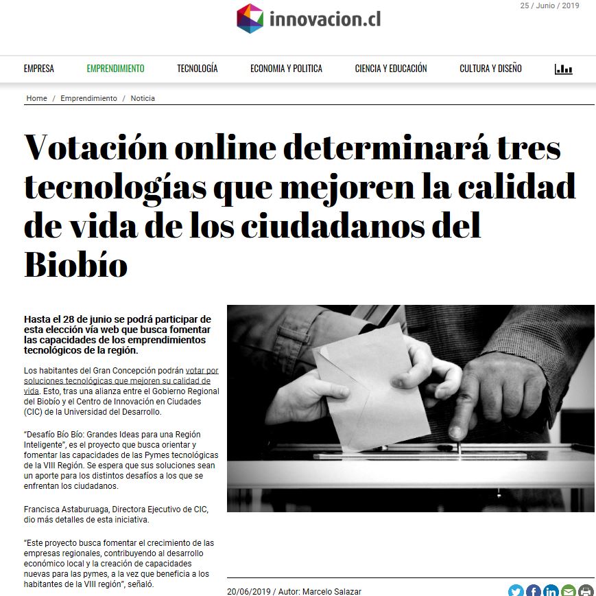 Centro de Innovación en Ciudades UDD tweet media