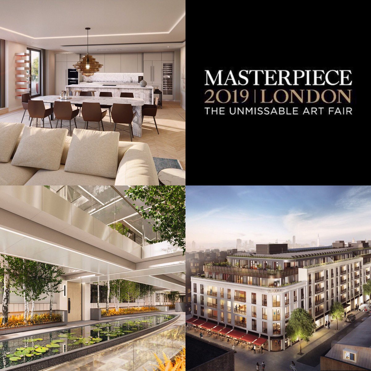 Visit us at the Savills Salon at The MASTERPIECE FAIR 2019

We are delighted to be showcasing the MARYLEBONE SQUARE Development at this grand event!

For further information visit - ...
masterpiecefair.com/about